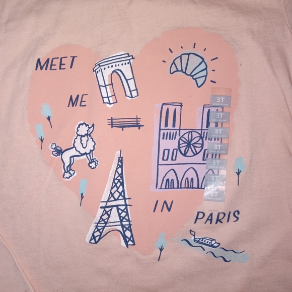 💥💥3 For $10💥💥Nwt. Girls 4t OSHGOSH top - Picture 3 of 5